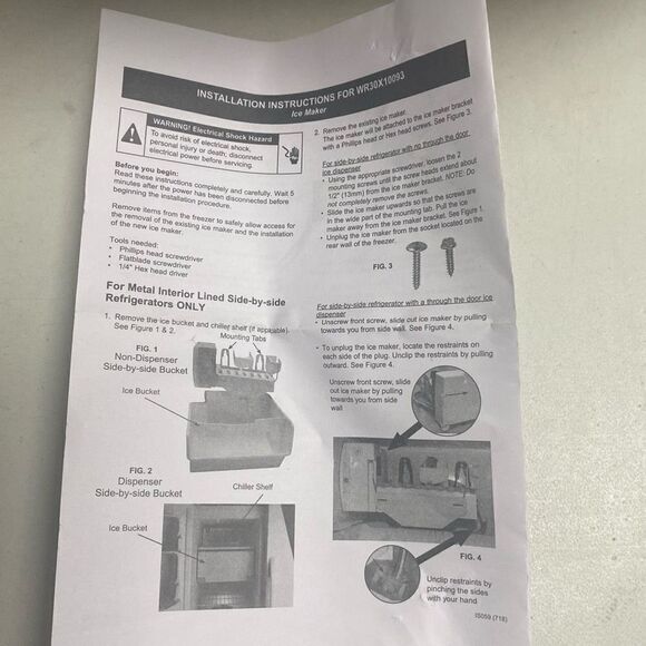 ECUMFY Refrigerator Ice Maker Assembly Kit Replacement for GE Refrigerator - Picture 8 of 10